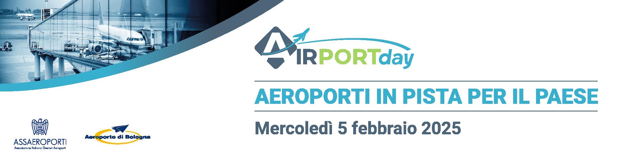 Banner Airport Day Aeroporto di Bologna